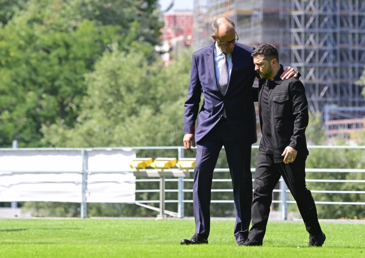 Zelenski arriti në Berlin për bisedime me aleatët evropianë dhe video-takim me Trampin