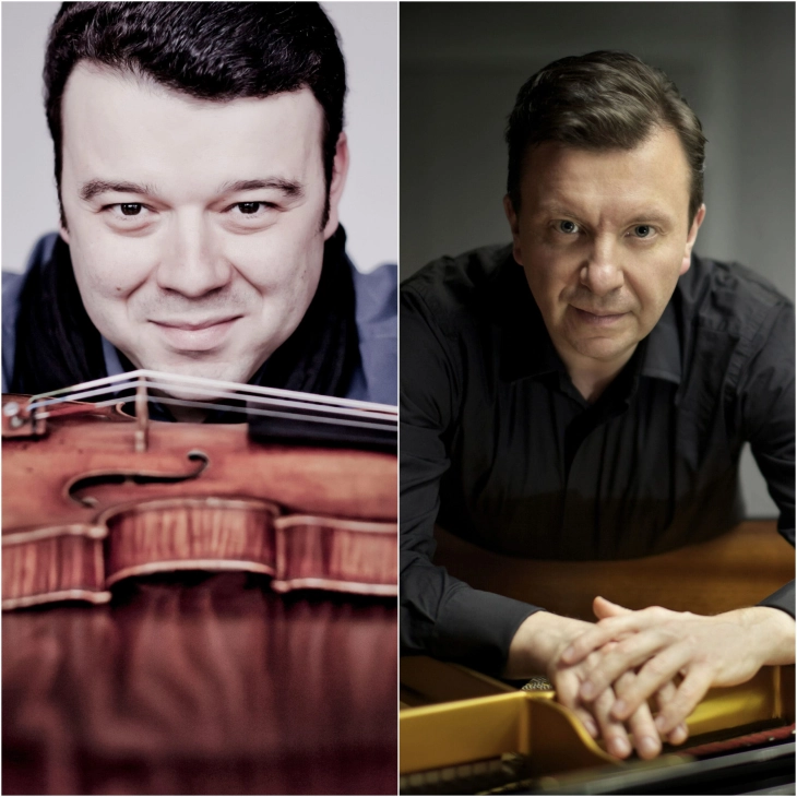 Вадим Глузман на виолина и Евгениј Сунајски вечерва на „Охридско лето“