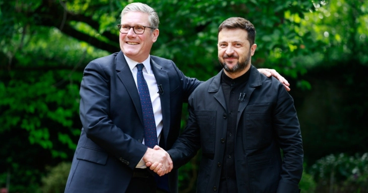 Зеленски ќе се сретне со Стармер