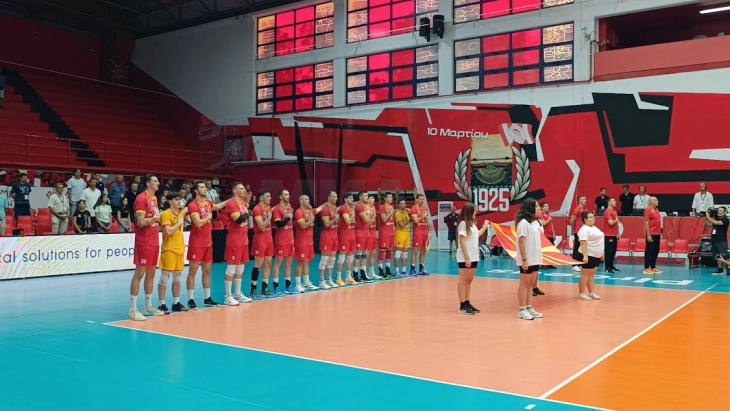 Вниманието на македонските одбојкари насочено кон натпреварот со Грузија в недела