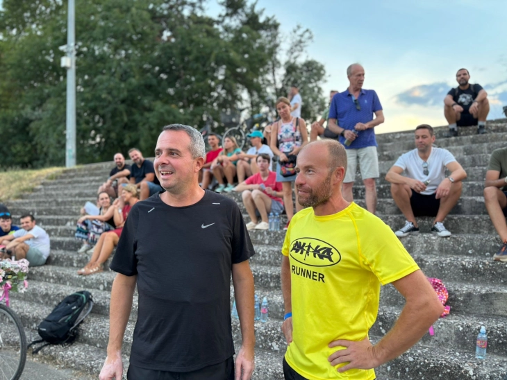 Герасимовски: Спортот ја развива кондицијата, дисциплината и спортскиот дух, децата спортуваа со Кокан Ајановски