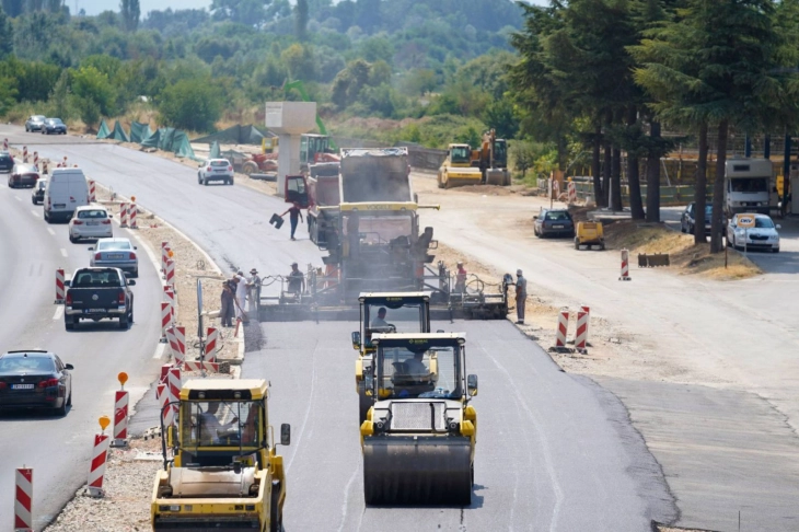 PM, Deputy PM inspect construction works on Ohrid – Kichevo motorway