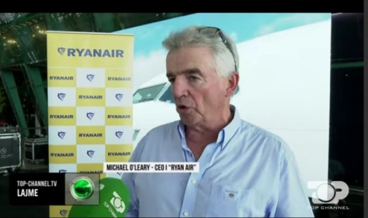 Авиокомпанијата „Рајнер“ отвора нова база на аеродромот во Тирана со три авиони Боинг 737-800, инвестиција од 300 милиони долари