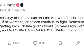 Trump: Zelensky could end war with Russia 'almost immediately'