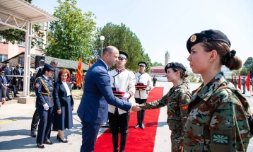 Misajlovski: Army’s 33rd anniversary – 33 years of progress, national security and protection of citizens