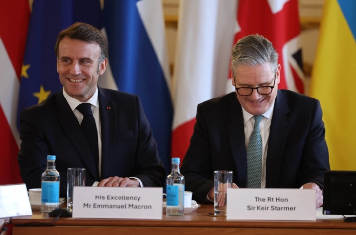 Makroni dhe Starmer do të bashkëkryesojnë me takimin e koalicionit të të përgatiturve për Ukrainën