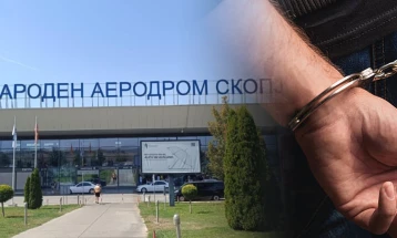 Кривична против скопјанец за „тероризам“, лажно пријавил подметната бомба во авион на Скопскиот аеродром