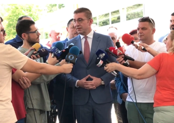 Изјава на премиерот Мицкоски по увид во градба на градинка во Драчево (во живо)