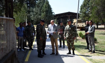 Македонски контингент испратен на меѓународната воена вежба „Saber Junction 25“ во Германија