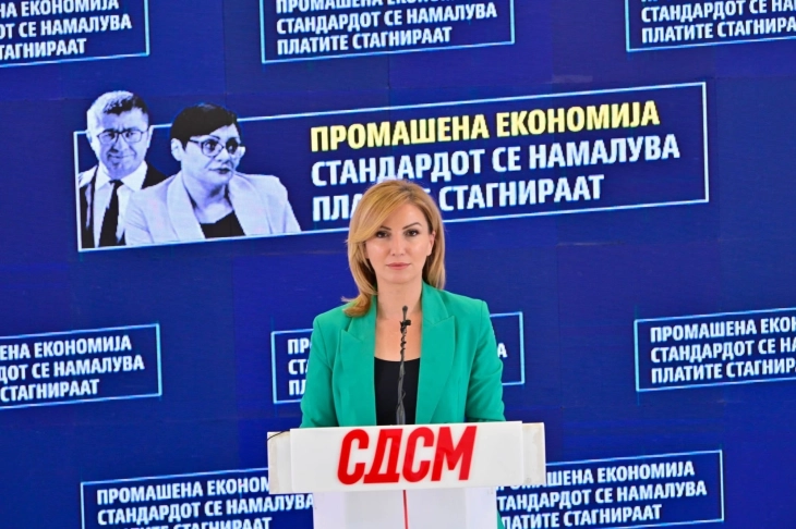 СДСМ: Паѓа животниот стандард 