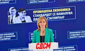 СДСМ: Паѓа животниот стандард 