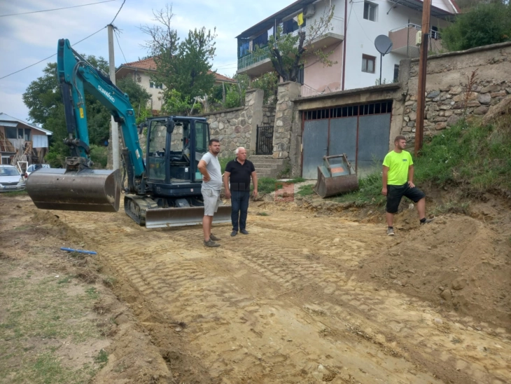 Започна реконструкцијата на улицата „Благој Стоименов“ во Делчево