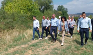 Мицкоски: Хидросистемот „Ѓавато“ се санира, во најскоро време ќе биде целосно функционален и оперативен