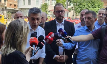 Hapësira e parkimit për 120 automjete do të lehtësojë qasjen në Muzeun e Maqedonisë dhe Çarshin e Vjetër të Shkupit, njoftuan Mexhiti dhe Ljutkov