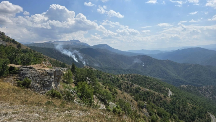 ЦУК: Активни пожари нема, под контрола тој во природниот резерват Јасен