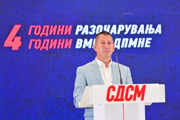 СДСМ: Владев и ВМРО-ДПМНЕ оставија хаос, долгови и смрдеа во Свети Николе