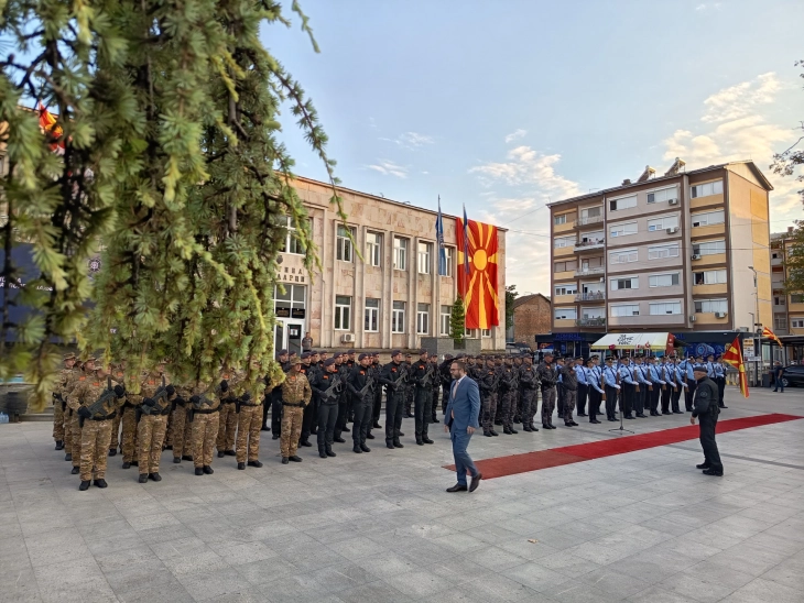 Во Кавадарци одбележана  24-годишнината од формирањето на Единицата за брзо распоредување