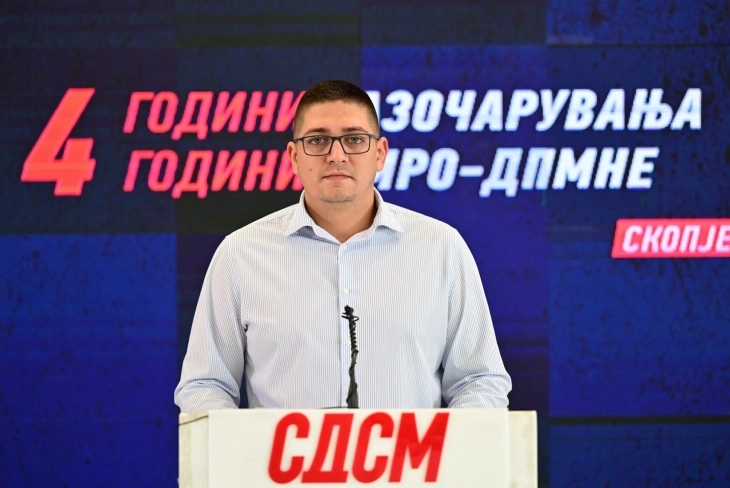 Митовски: ВМРО-ДПМНЕ и Стефковски имаат нула реализирани ветувања во Гази Баба, 4 години разочарувања