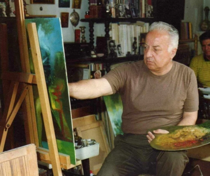 Ретроспективна изложба „Бојата на мојата душа“ на академскиот сликар Ангел Петров во Велес