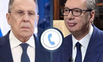 Телефонски разговор Вучиќ-Лавров за билатералните односи, Косово и БиХ