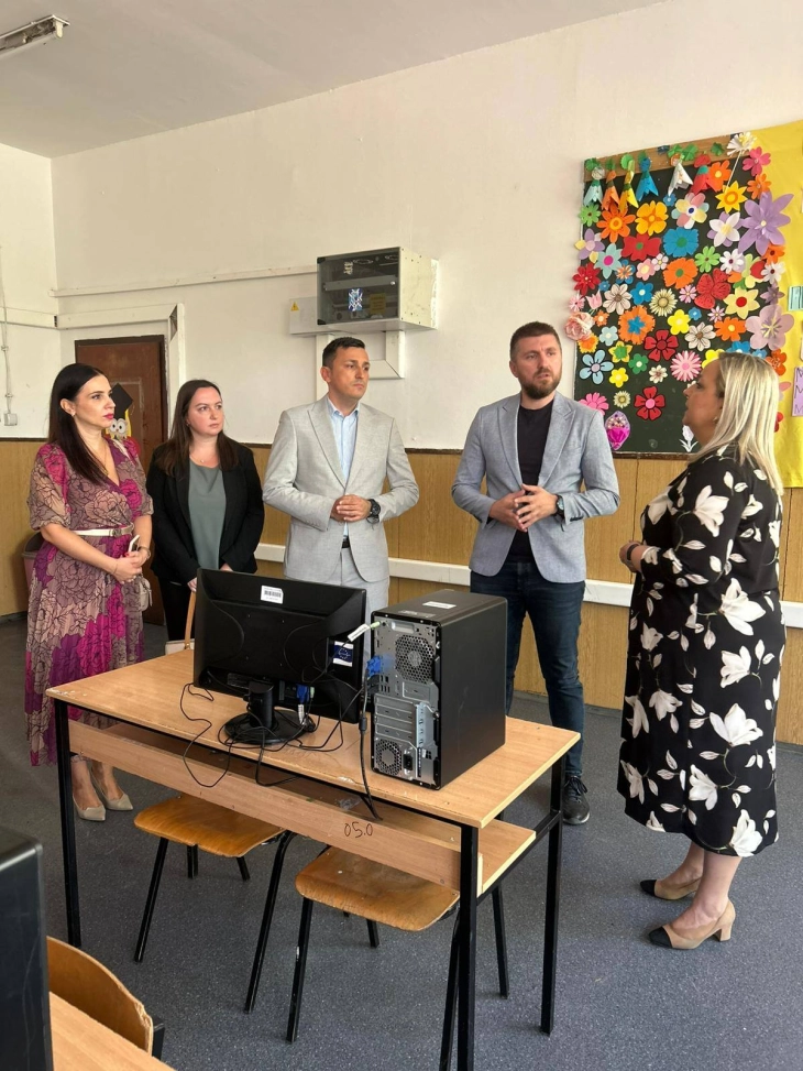 Нови и подобри услови за идните ИТ таленти од ООУ „Ѓорѓија Пулевски“