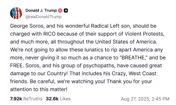 Трамп: Сорос и неговиот син треба да бидат обвинети поради поддршка на насилните протести