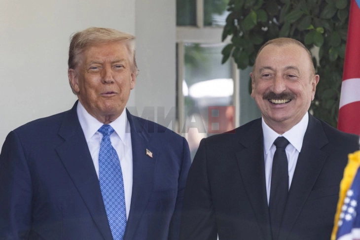 Aliev: Trampi meriton çmimin Nobel për paqe