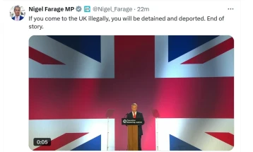 Талибанците подготвени да соработуваат со Фараж за прашањето за мигрантите