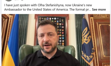 Зеленски ја именуваше Олга Стефанишина за амбасадорка на Украина во САД