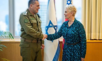 Началникот на ИДФ се сретна со шефицата на Светската програма за храна поради ситуацијата со помош во Газа