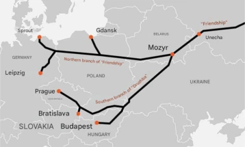 Руската нафта повторно тргна за Словачка и Украина преку нафтоводот „Дружба“