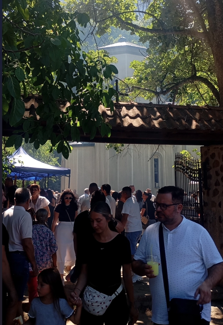 Илјадници верници го посетија манастирот „Успение на Пресвета Богородица“ кај Берово