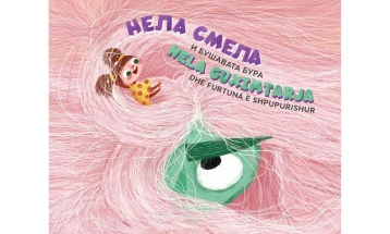 Сликовницата „Нела Смела и Бушавата Бура“ на Црвенковска и Николовска објавена на хрватски и словенечки