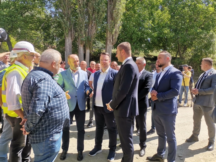 Николоски: Владата инвестира 280 милиони денари во проекти во Општина Крива Паланка, се обновува и обиколницата