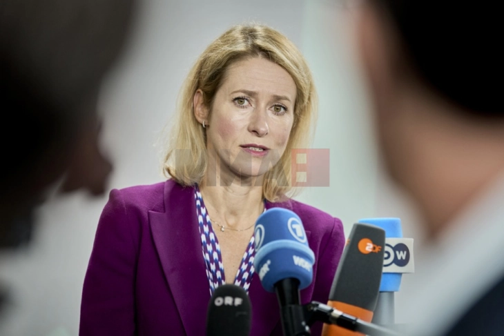 Калас: Русија нема да го добие замрзнатиот имот без да плати репарации