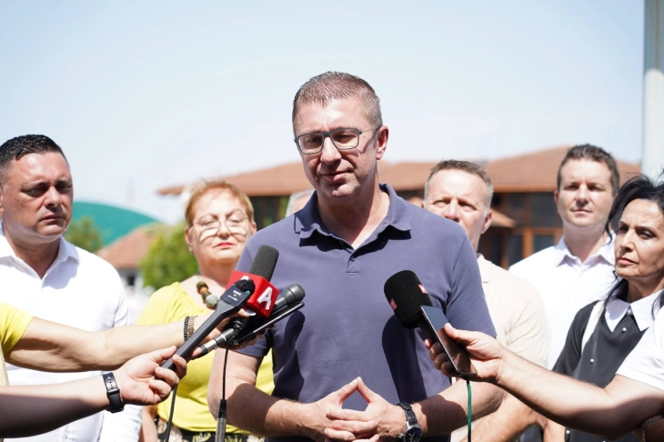 Мицкоски за предлогот за декларација во Собранието: Ни треба јасна политика и борба со аргументи, итроштините ќе ги оставиме во минатото