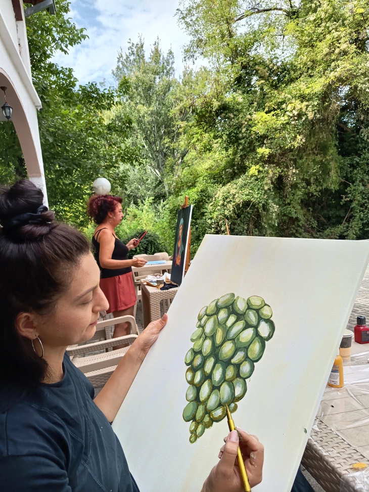 Ликовна колонија во Моклишки манастир кај Ваташа 