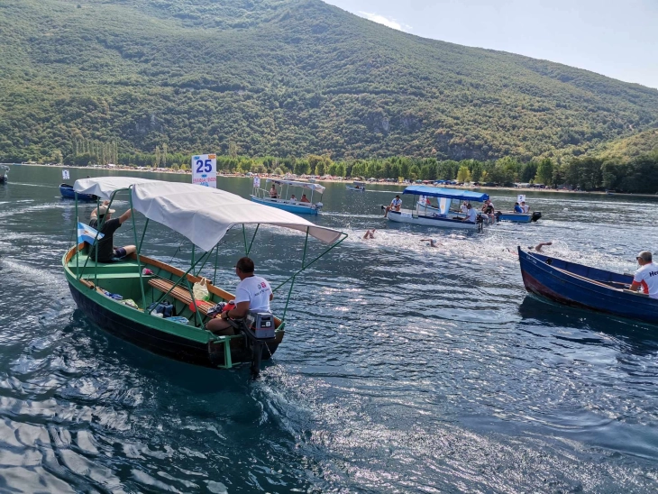 Bad weather stops 38th Ohrid Swimming Marathon