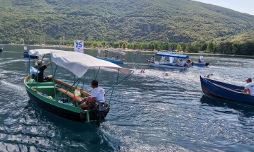 Bad weather stops 38th Ohrid Swimming Marathon