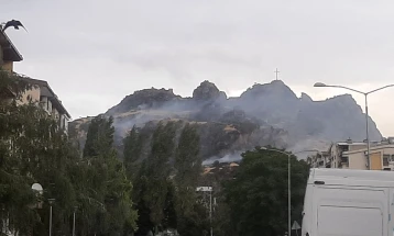 Изгаснат е пожарот во прилепската населба Варош