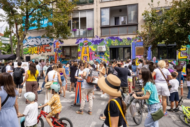 Герасимовски: Муралот не сплоти сите на прославата на 40 години од Бушавата азбука