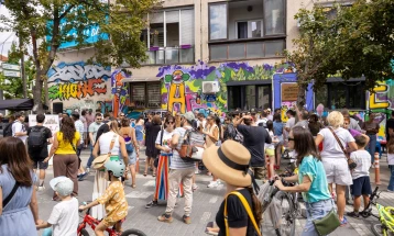 Герасимовски: Муралот не сплоти сите на прославата на 40 години од Бушавата азбука