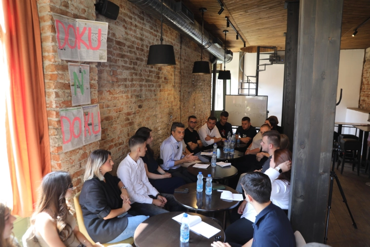 ВРЕДИ: Меџити пред младите го претстави проектот за Младинскиот центар во Чаир