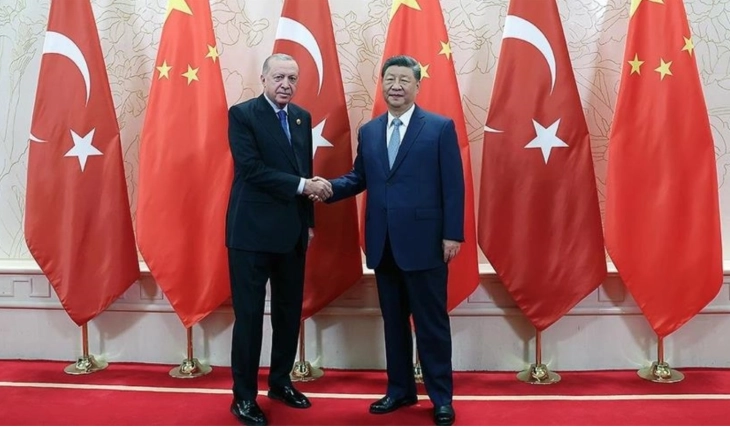 Ердоган се сретна со кинескиот претседател