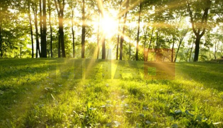 Mot me diell dhe me vranësira mesatare