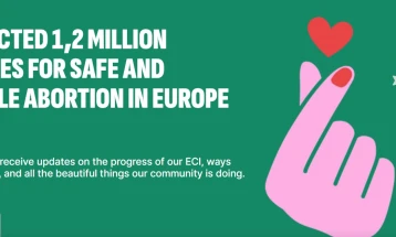 До ЕК доставена граѓанска иницијатива „Мојот глас, мојот избор: За безбеден и достапен абортус“ 