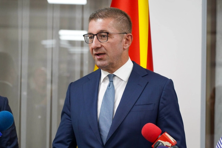 Мицкоски за предлогот на Филипче: Да го видиме документот, па ќе дадеме наш инпут, во минатото декларациите на СДСМ беа само обично слово на хартија