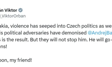 Орбан за нападот на Бабиш: Насилството се вовлече и во чешката политика