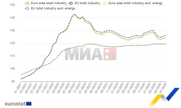 Раст на индустриските производни цени во ЕУ во јули, најмногу поскапеле енергенсите 