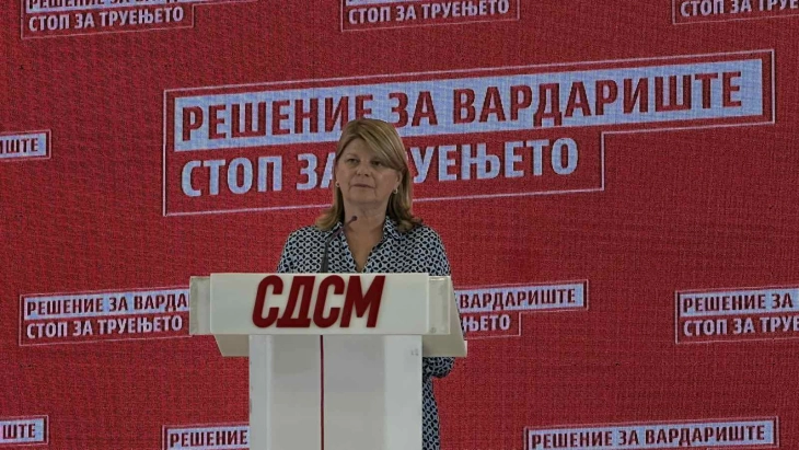 Шукова претстави план за решавање на проблемот со Вардариште